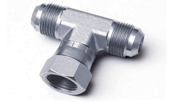 Adaptador TEE Central Macho JIC X F�mea JIC